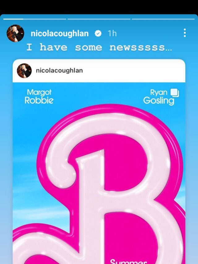 Nicola Announces New Barbie Role
