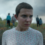 Millie Bobby Brown as Eleven in Stranger Things.