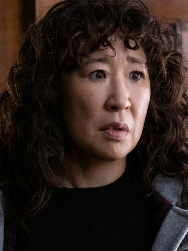 THE CHAIR (L to R) SANDRA OH as JI-YOON in episode 106 of THE CHAIR.