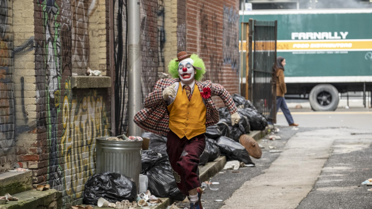 Joaquin Phoenix in Joker (2019).