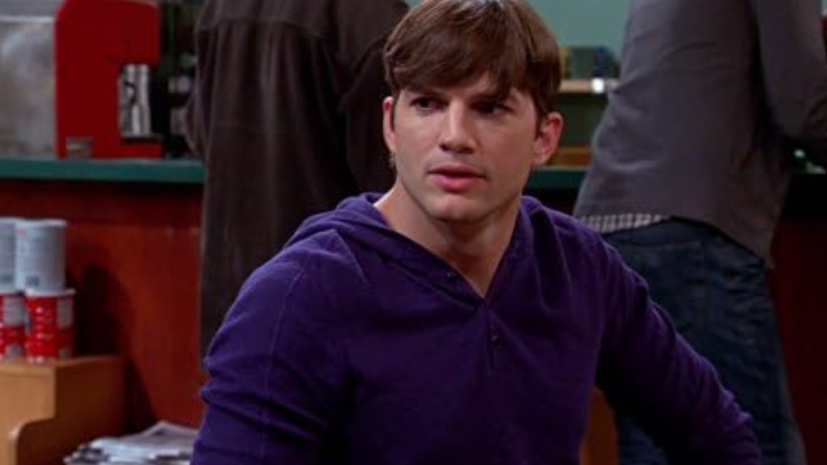 Ashton Kutcher in Two and a Half Men (2003).