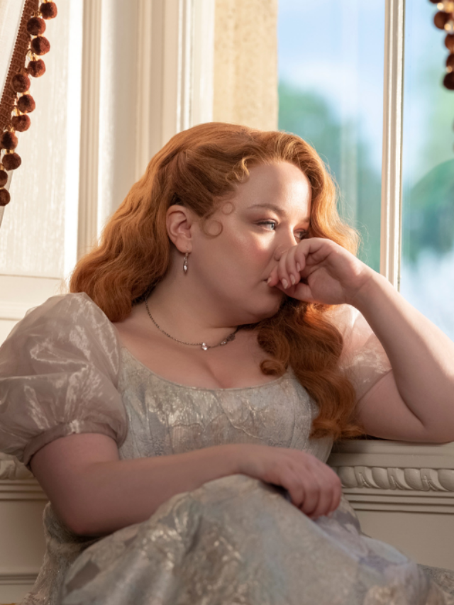 Bridgerton. Nicola Coughlan as Penelope Featherington in episode 302 of Bridgerton.