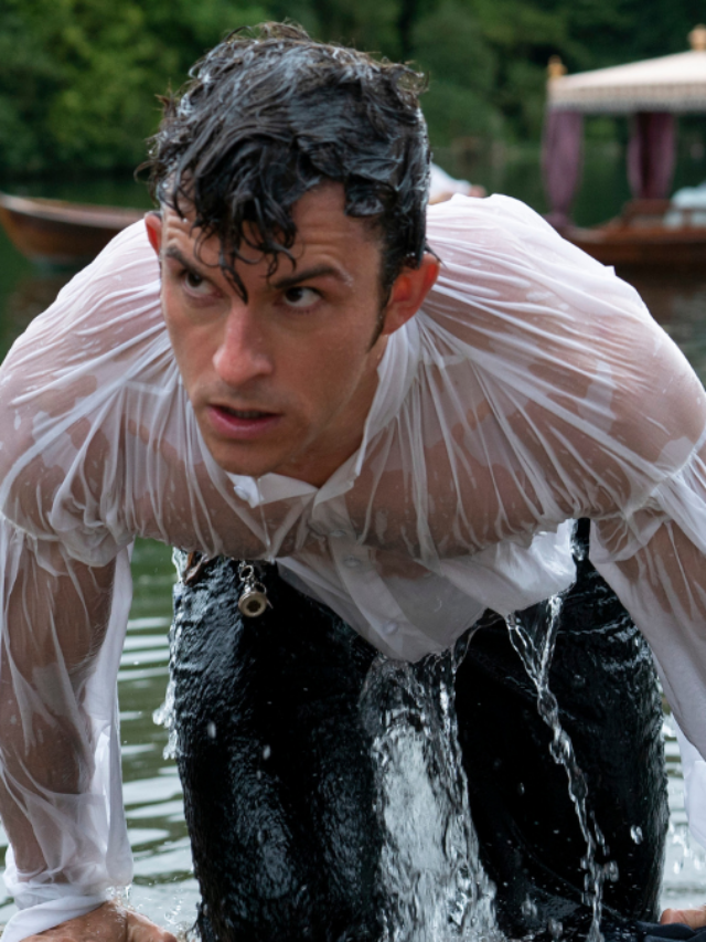 Jonathan Bailey as Anthony Bridgerton in episode 205 of Bridgerton.