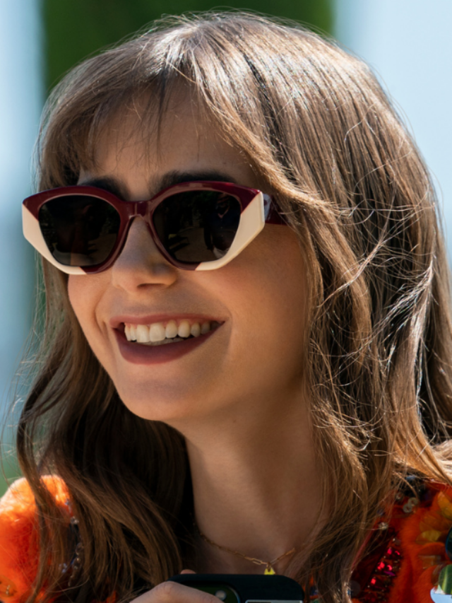 Emily in Paris. Lily Collins as Emily in episode 306 of Emily in Paris.