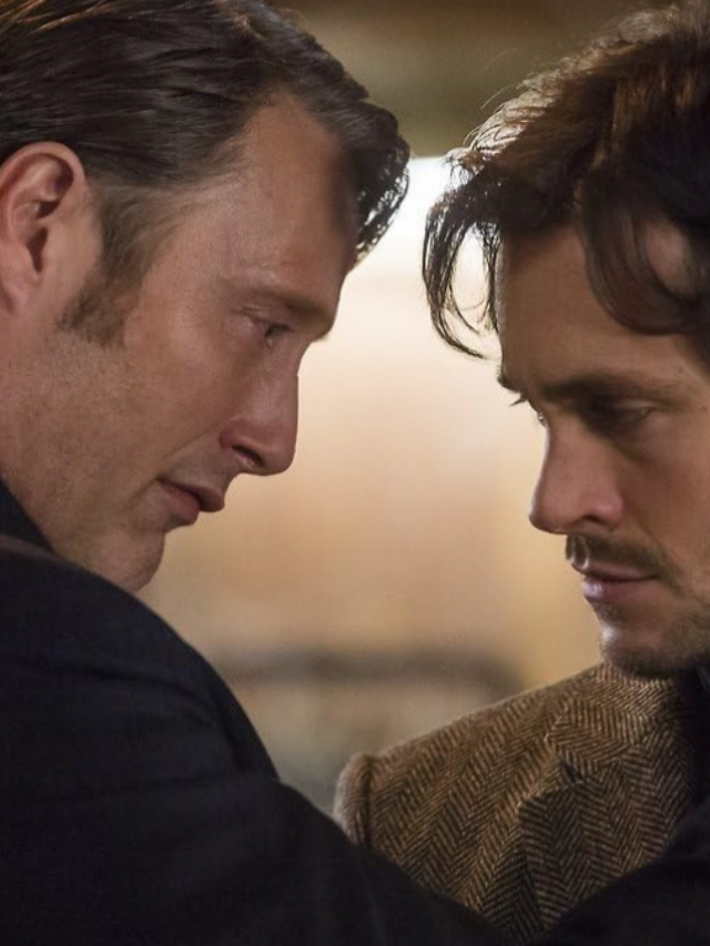 Hugh Dancy and Mads Mikkelsen in Hannibal (2013).