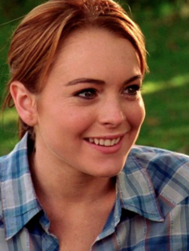 Lindsay Lohan in Mean Girls (2004).