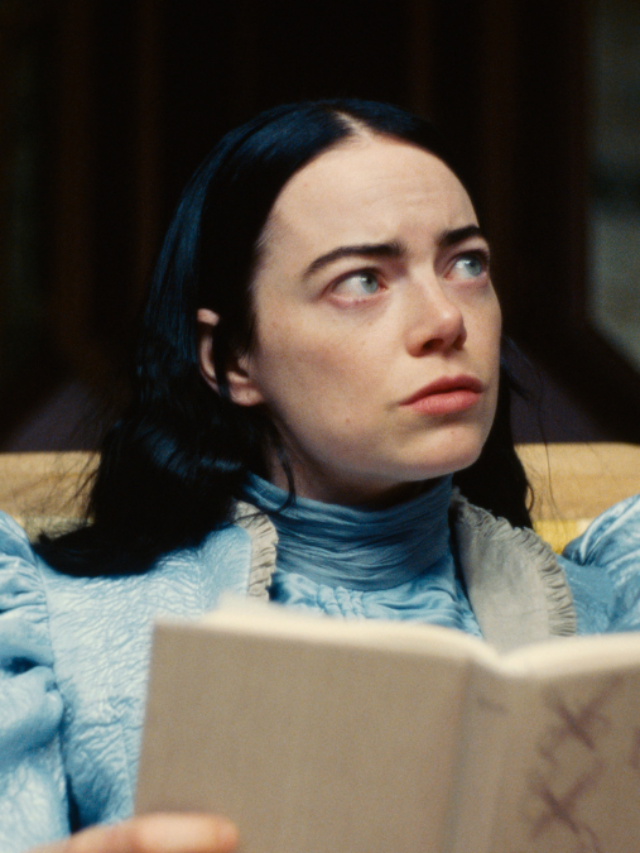 Emma Stone in POOR THINGS. .