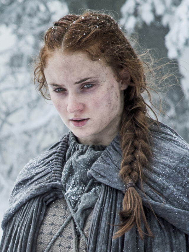 Sophie Turner as Sansa Stark HBO Game of Thrones.