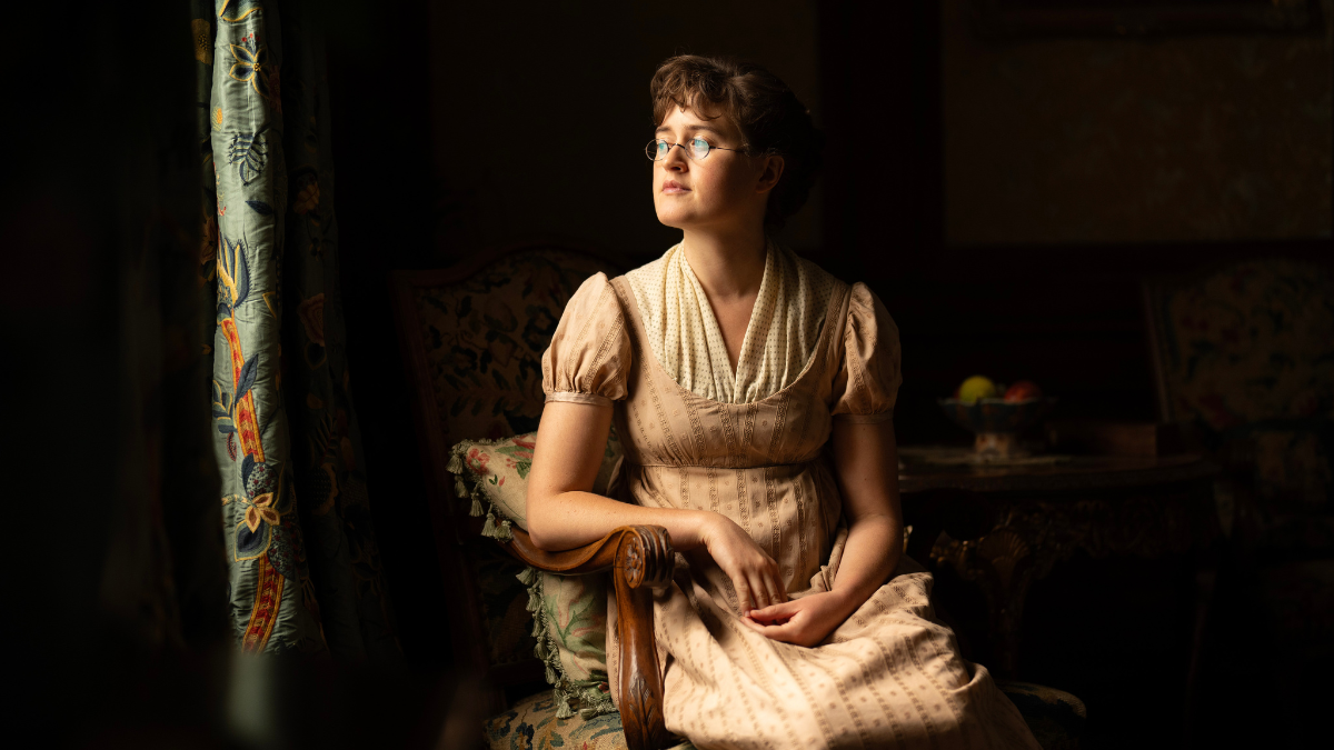 Mary Bennet (Ella Bruccoleri) - The Other Bennet Sister.